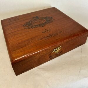 Partagas‎ Limited Reserve Regale Empty Wooden Cigar Box Hinged Lid 2 Inserts